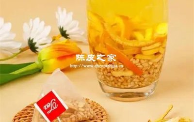 陳皮姜米茶的好處和制作方法