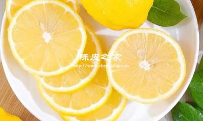 陳皮加檸檬泡水的功效和作用