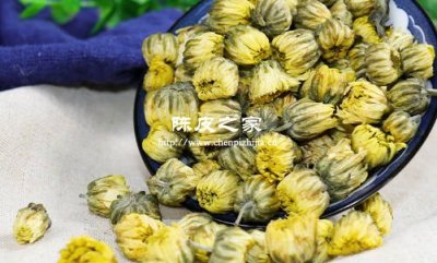 陳皮加胎菊泡水的功效和作用