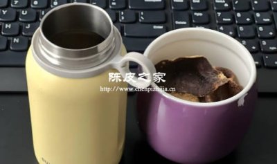 陳皮泡水放保溫杯半天還能喝嗎