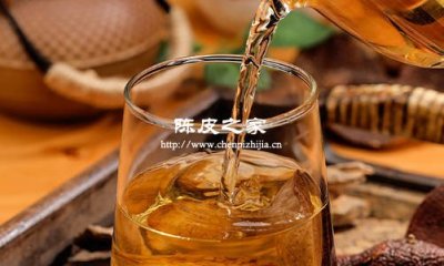 陳皮泡水治什么病有什么效果