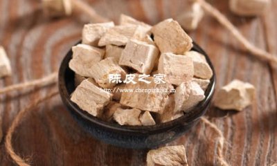 茯苓跟陳皮泡水喝有什么功效