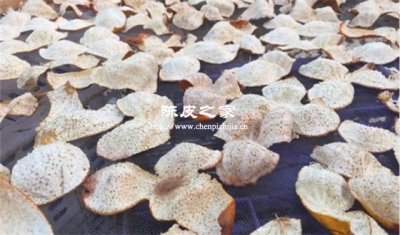 陳皮的制作方法主要是機器烘干嗎