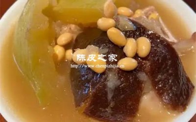 陳皮和黃豆能一起燉湯喝嗎