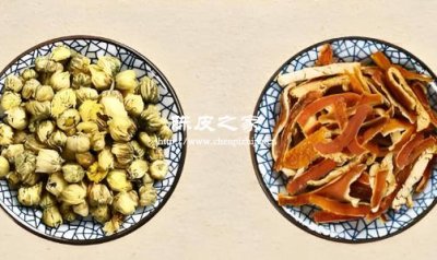 陳皮加菊花加冰糖有什么功效