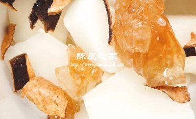 冰糖雪梨陳皮水的功效與作用
