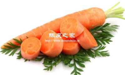 胡蘿卜可以和陳皮一起煲湯嗎