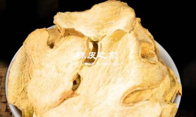 陳皮生姜泡水喝的功效與作用