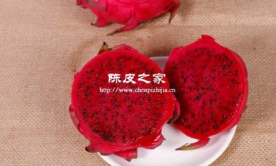 陳皮可以和火龍果一起吃嗎，會拉肚子嗎