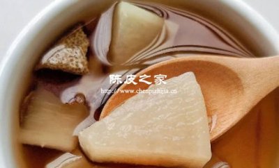 白蘿卜跟陳皮煮水放什么冰糖，為什么