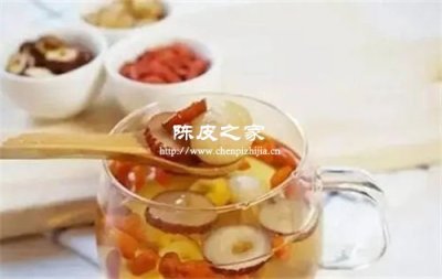 陳皮桂圓枸杞能一起泡水喝嗎