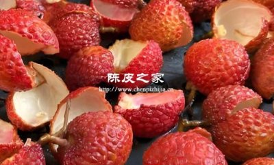 陳皮和荔枝殼一起泡水喝有什么好處