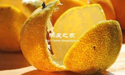 自己做的陳皮多久可以沖水喝