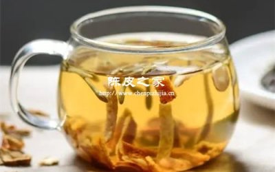 陳皮和金銀花一起泡水喝有什么好處