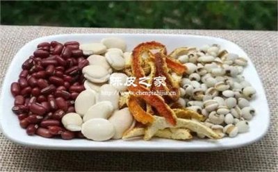 陳皮搭配什么材料祛濕比較快?