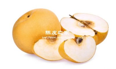 梨和陳皮冰糖一起燉的功效