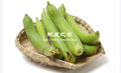 絲瓜絡和陳皮一起煮水的功效