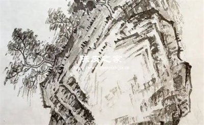 陳皮寫生：清代畫家筆下的“橘皮皴”技法