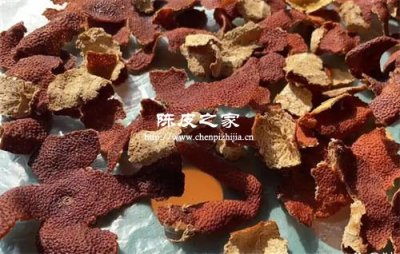 通過三蒸三曬做的陳皮能泡水喝嗎